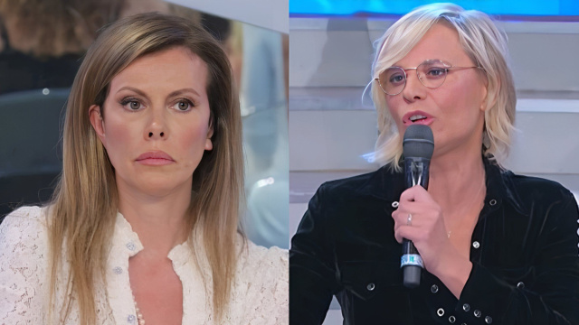 Cinzia Paolini e Maria De Filippi - screenshot &copy; Canale 5