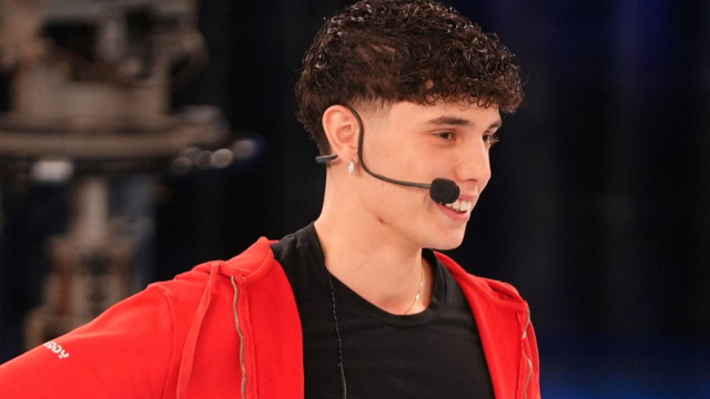 In foto Riccardo, allievo di Amici &copy; Mediaset