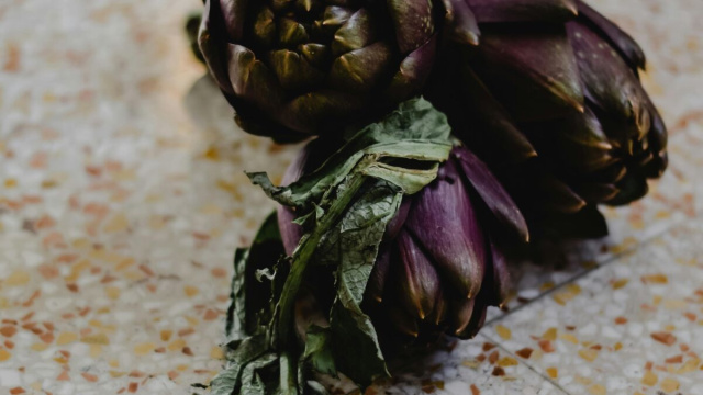 Trofie, carciofi, noci e mascarpone, buonissimo. Foto pexels.com