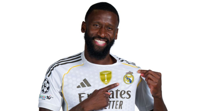 Antonio Rudiger, difensore del Real Madrid. Foto &copy; Real Madrid