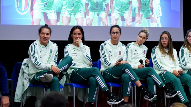 La nazionale femminile italiana &copy; Creative Commons