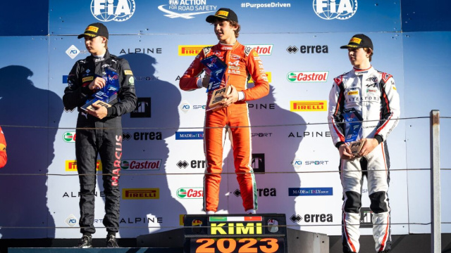 A Zandvoort Andrea Kimi Antonelli viene incoronato campione della ... &copy; Creative Commons