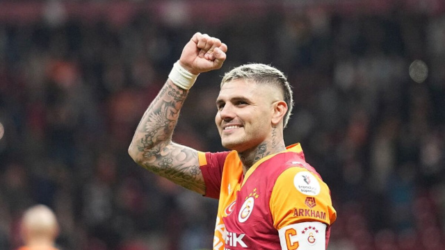 Mauro Icardi, attaccante del Galatasaray. Foto &copy; Galatasaray