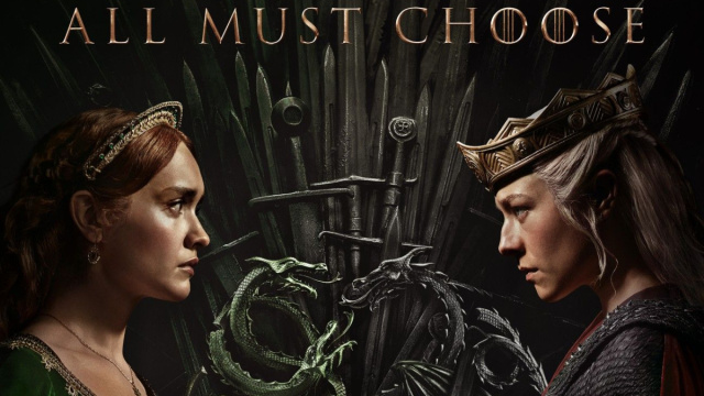 La locandina ufficiale di House Of Dragons (HBO).