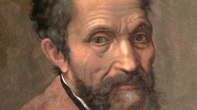 Michelangelo Buonarroti, ritratto di Daniele Da Volterra.