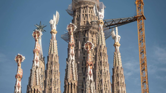 Sagrada Fam&iacute;lia: verso il completamento della Torre di Ges&ugrave; Cristo ... &copy; Creative Commons
