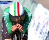 Filippo Ganna alla Volta Algarve - &copy; Screenshot Eurosport