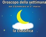 Locandina per l'oroscopo della settimana 23 febbraio-1&deg; marzo e classifica - &copy; Pixabay IA.
