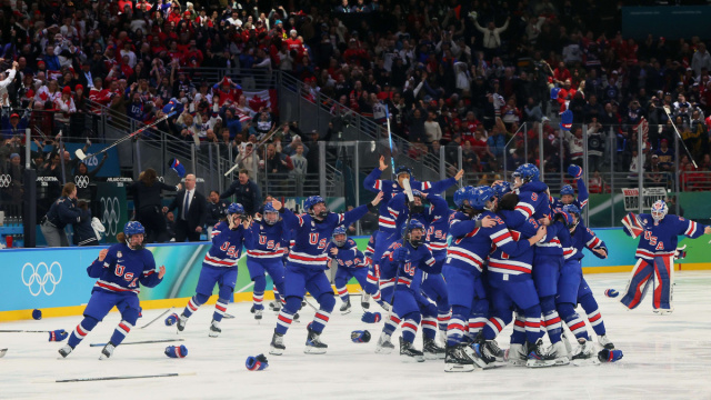 Hockey su ghiaccio: USA batte Canada 2-1 all'overtime e conquista ... &copy; Creative Commons