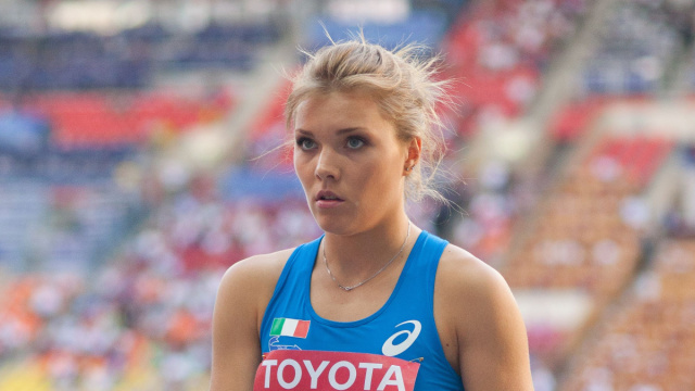 File:Dariya Derkach (2013 World Championships in Athletics) - 3 ... &copy; Creative Commons