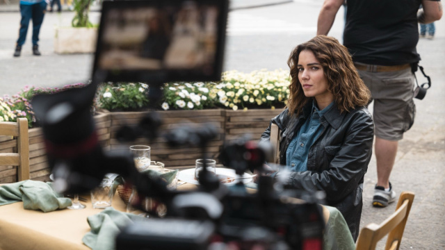 Giusy Buscemi nei panni di Vanina Guarrasi &copy;Vanina 2/Mediaset.