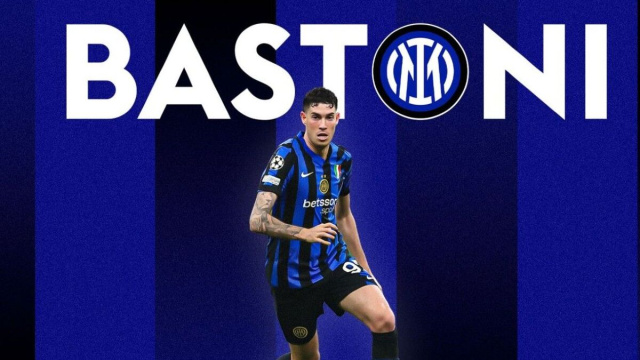 Il difensore Alessandro Bastoni (Inter)