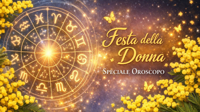 Locandina per l'oroscopo della festa della donna con classifica - &copy; Pixabay IA.