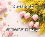 Locandina per l'oroscopo di domenica 8 marzo e classifica - &copy; Gemini IA.