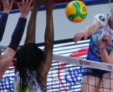 Novara-Scandicci Volley &copy; Pagina Facebook ufficiale Lega Pallavolo Serie A Femminile