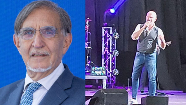 Ignazio La Russa e Andrea Pucci.