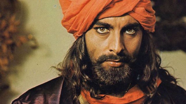 Kabir Bedi nei panni di Sandokan.