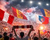 Tifosi allo stadio @ Immagine I.A.