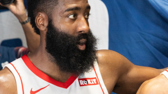 File:James Harden with Russell Westbrook.jpg - Wikipedia &copy; Creative Commons
