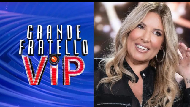 Il logo del Grande Fratello Vip e Selvaggia Lucarelli &copy; Mediaset.