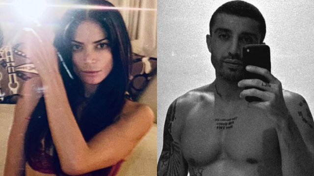 Elodie e Andrea Iannone &copy;Instagram Elodie e Andrea Iannone.