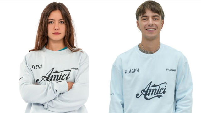 In foto Elena e Plasma, allievi di Amici &copy; Mediaset
