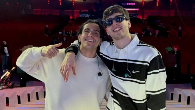 LDA e Aka7even ritratti sui profili Facebook