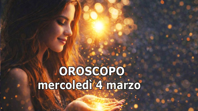Locandina per l'oroscopo di mercoled&igrave; 4 marzo e classifica - &copy; Gemini IA.