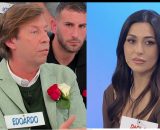 Edoardo e Paola a Uomini e donne &copy; Canale 5.