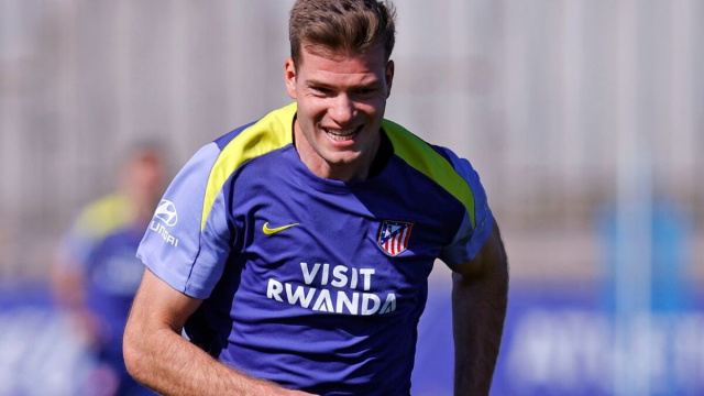 Alexander Sorloth, attaccante dell'Atletico Madrid. Foto &copy; Atletico Madrid