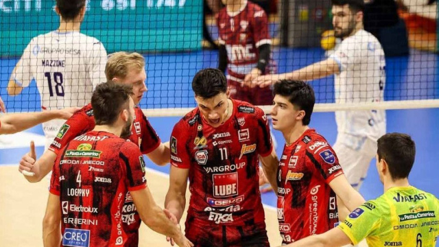 Civitanova Volley &copy; Pagina Facebook Ufficiale Lega Pallavolo Serie A