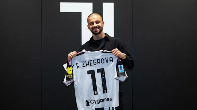 Edon Zhegrova, esterno della Juventus. Foto &copy; Juventus