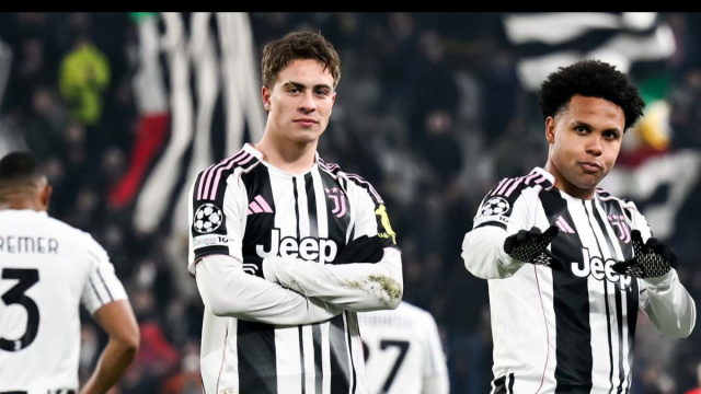 Kenan Yildiz e Weston McKennie. Foto &copy; Juventus FC