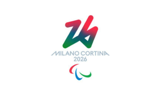 Il logo di Milano-Cortina 2026 (Wikimedia Commons).