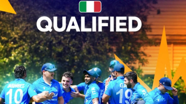 La squadra di Cricket italiana (Instagram).