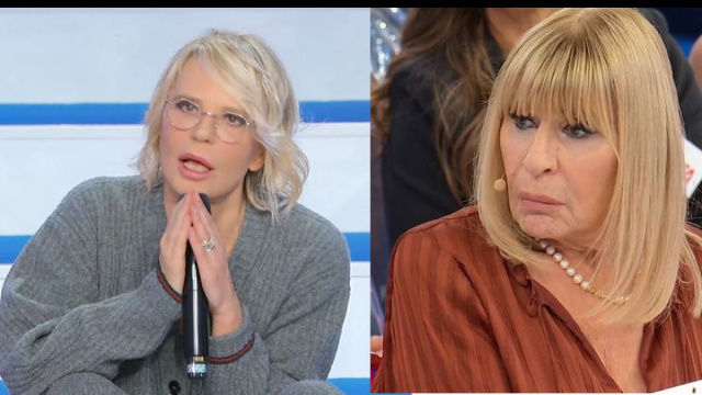 Maria De Filippi e Gemma Galgani &copy; Canale 5.