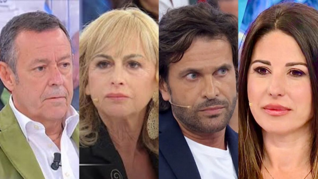 Mauro, Tiziana, Alessio e Rosanna - screenshot &copy; Canale 5