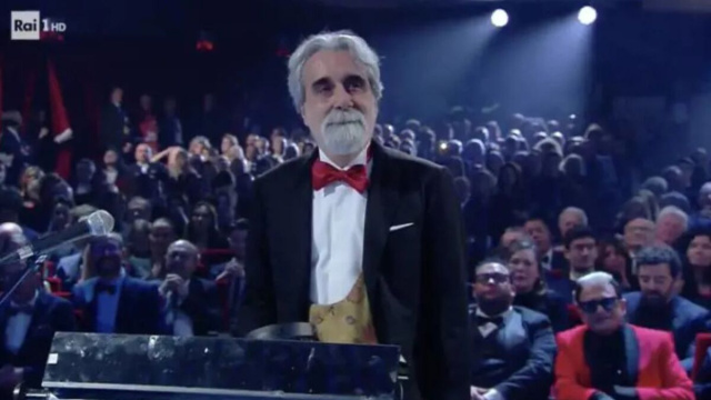 Beppe Vessicchio, Sanremo 2020 (RAI).