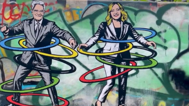 Il Murale di aleXandro Palombo.