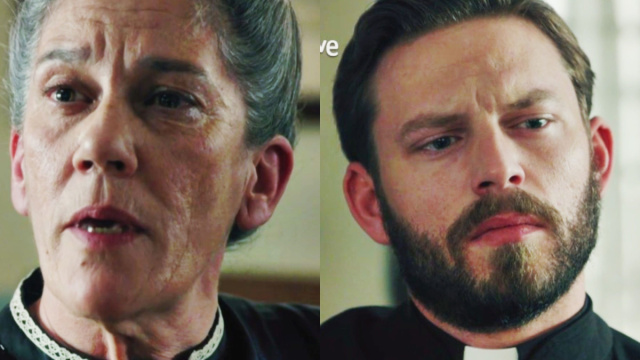 Petra e Don Samuel in scena &copy; La Promessa