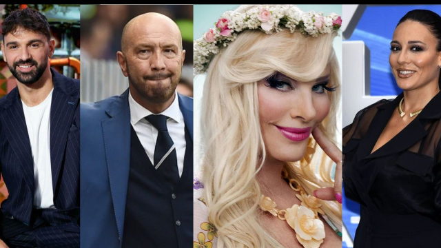 Raimondo Todaro, Walter Zenga, Ilona Staller e Francesca Manzini &copy; Instagram.