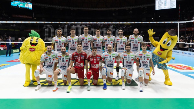 Trento Volley &copy; Pagina Facebook Ufficiale Lega Pallavolo Serie A