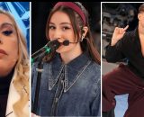 Anna Pettinelli , Angie e Alessio ad Amici &copy; Canale 5.