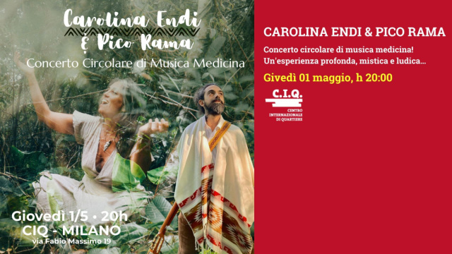 CAROLINA ENDI & PICO RAMA - Concerto circolare di musica medicina ... &copy; Creative Commons