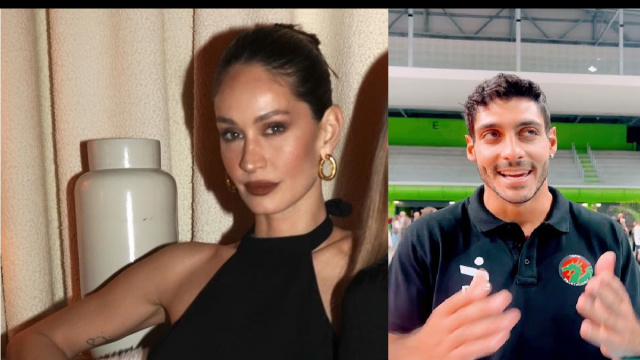 Helena Prestes e Javier Martinez &copy; Instagram.