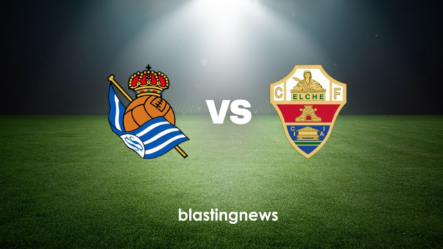 I loghi di Real Sociedad e Elche. &copy; Blasting News