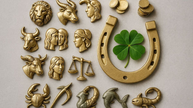 Locandina per l'oroscopo dei colpi di fortuna dell'8 febbraio - &copy; Copilot IA.