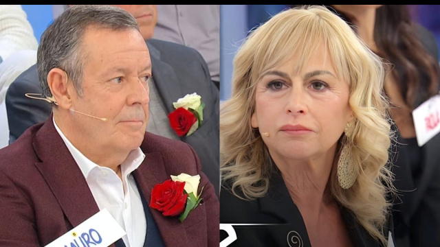 Mauro e Tiziana a Uomini e donne &copy; Canale 5.