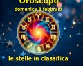 L'oroscopo di domenica 8 febbraio: il Cancro è il segno 1° classificato