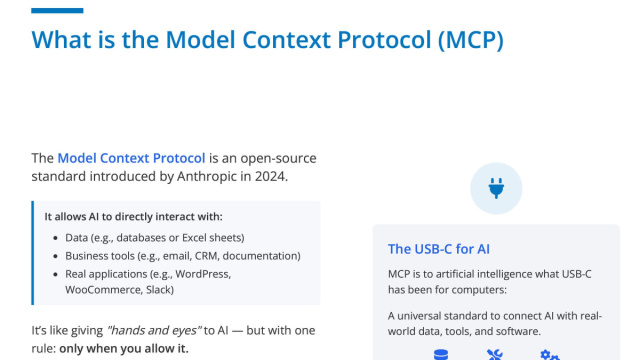 Automate WordPress with AI: What Model Context Protocol Can Do for ... &copy; Creative Commons